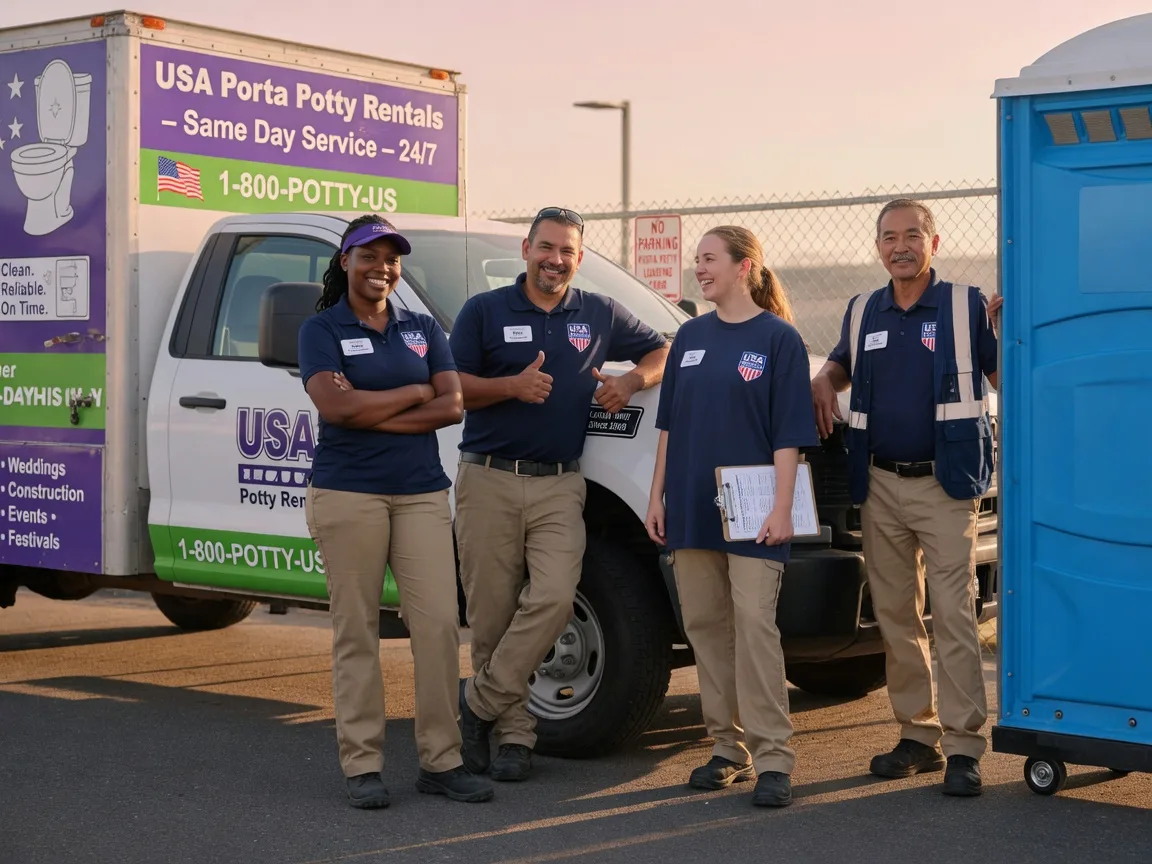 Porta Potty Rental company in Hayes, SD